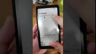 Boox Palma Typing with Gliding Keyboard
