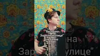Весна на заречной улице на баяне 