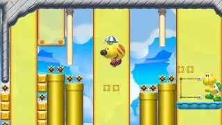 Mellow Yellow (Platforming) by ▲Zelrio64▼ 🍄Super Mario Maker 2 ✹Switch✹ No Commentary 