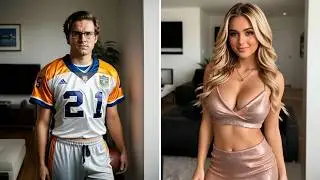 Football Player Turns Himself Into Little Miss Popular   TG TF   Copy