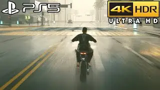 Cyberpunk 2077 (PS5) 4K RTX HDR Gameplay - PS5 Version