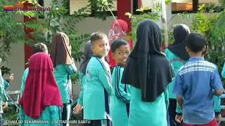 kegiatan SD Sekarmulya senam