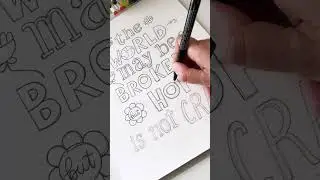 Happy Earth 🌍 Day!!! #shorts #youtubeshorts #earthday #lettering