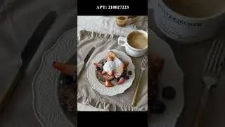 Самые стильные десертные тарелочки!