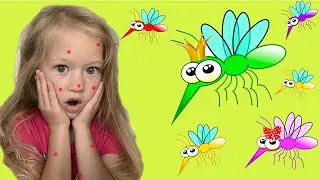 Ledy bee и дети против комаров. Веселая песня про комаров.