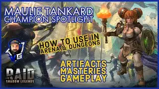 Raid Shadow Legends Maulie Tankard Build & Guide