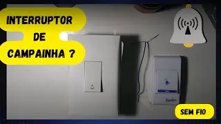 Como fazer adaptação para interruptor de campainha, caixa 2x2 | Campainha sem fio | HOW to Make
