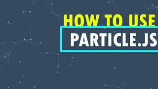 how to use particle.js file in web page - background particles animation jquery