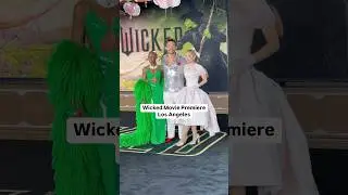 Wicked movie premiere Los Angeles ￼