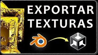 Exportar TEXTURAS PROCEDURALES de Blender a Unity - Bake de texturas