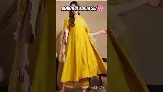 Myntra Beautiful kurta set 🌸😍 