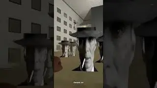 Robert Oppenheimer Nextbot in the Hotel Gmod