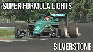 Super Formula Lights | Silverstone Circuit | Race Lap | 1:50.653 | iRacing 24S4