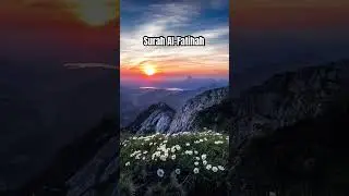 Surah Al-Fatihah #surahalfatihah #alfatihah #allah #alhamdulillah #syukur