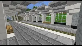 Реконструкция метро в Minecraft [Огромное/Моё метро в Minecraft] Серия 6. 6 линия - Зелёная линия