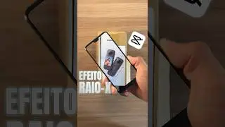 Efeito Raio-X usando apenas o celular. #capcut #edicaodevideo #videonocelular #dicascapcut