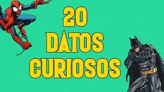 20 DATOS CURIOSOS que No Conoces de Marvel y DC 🚩
