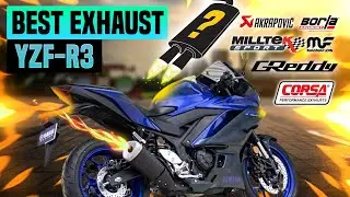 Yamaha YZF-R3 Exhaust Sound 🔥 Review,Upgrade,Mods,Stock,Akrapovic,Yoshimura,Toce,TwoBrothers,M4 +