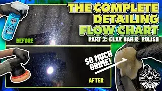 Detailing Flowchart A to Z -- Part 2: How To Properly Use A Clay Bar & Polish Scratches and Swirls!