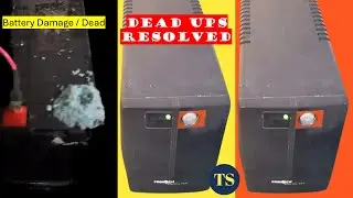 Dead UPS Power On Problem | UPS Battery Backup Problem