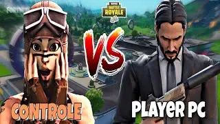 NUNCA SUBESTIME UM PLAYER DE CONTROLE (PLAYER CONTROLE VS PLAYER PC) 1V1 FAZE SWAY VS FAZE MONGRAAL