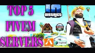 *NEW* Top 5 Best Fivem GTA Roleplay Servers(2024) *Free GTA 5 RP Fivem Servers for BEGINNERS