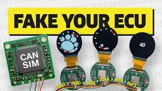I Built a Simple ESP32 CANBus Simulator for Gauges