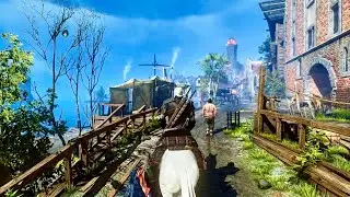 [4K⁶⁰ HDR] Ultra Modded Witcher 3 Next Gen With The Witcher 2 Visuals | Ray Tracing RTX 4090