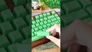 The Melodious Chime of a Spring, Brought to Life by Green Ceramic Keycaps