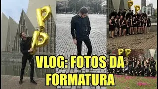 VLOG: FOTOS PARA FORMATURA DE PUBLICIDADE | Canal Danilo Lourenço