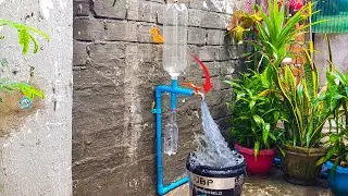 Technique to fix PVC pipe faucet low water pressure 