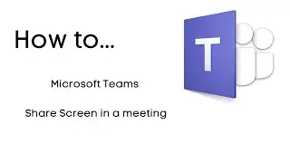 Microsoft Teams Meetings   Share Screen