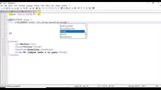 👨‍🎓 Lenguajes de Marcas - Cómo crear un DTD para un XML determinado
