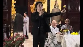 NSƯT Đào Vũ Thanh hát mừng Đại Lễ Vu Lan tại Đạo Tràng Linh Thứu