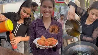 Beautiful Girls Selling Momos