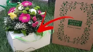 Bukiet Duża Fantazja 🌸 Kwiaty wysłane w paczce? Rozpakowanie i recenzja | SZANUJZIELEN