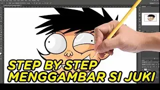 Tutorial | Step by Step Menggambar si Juki