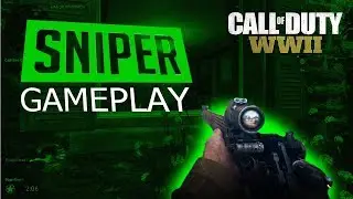 Call of Duty WW2 Beta Sniper Gameplay