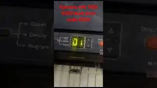 Kyocera mfc 1120 mfc  1020 bord error code E001