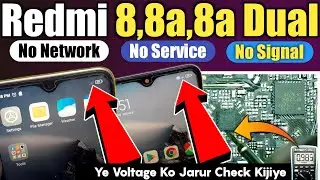 Redmi 8 Network Problem | Redmi 8,8a,8a Dual No Network-No Service-No Signal Problem Solution |100%🆗