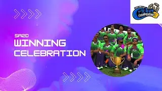 SA20 Champion's Celebration💥💥 | Game | WCC 3 video | WCC3 | WCC 3 | World Cricket Championship 3
