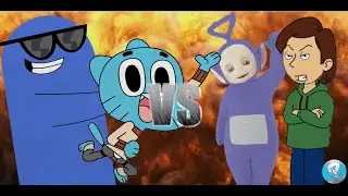MUGEN - Request - Gumball +Bloo VS Boris + Tinky Winky - Details in Description