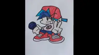 How to Draw FRIDAY NIGHT FUNKIN Characters Easy-FRIDAY NIGHT FUNKIN Karakteri Nasıl Çizilir