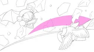 Meta Knight vs Galacta Knight Animation
