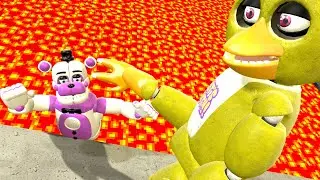 Gmod ragdolls | FNAF MOD [Chica | Freddy | Foxy]