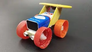 வாவ் ! நீங்களும் செய்யலாம் electric car using 9v battery in tamil |diy car | DCT