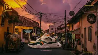 Shoe Poster Design | Photo Composite | Speed Art | Photoshop
