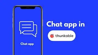 How to Create an Realtime Chat App with thunkable and Firebase?