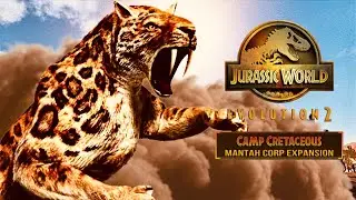 Camp Cretaceous Mantah Corp Expansion | Jurassic World Evolution 2 DLC
