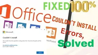 Fix couldn't install office error code 0-2048 (0)| Couldn't install office | Error Code 0-2048 (0)